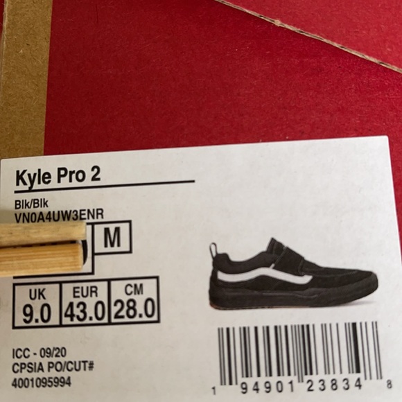 Vans Kyle Pro 2 Black/Black Men’s - Picture 16 of 16